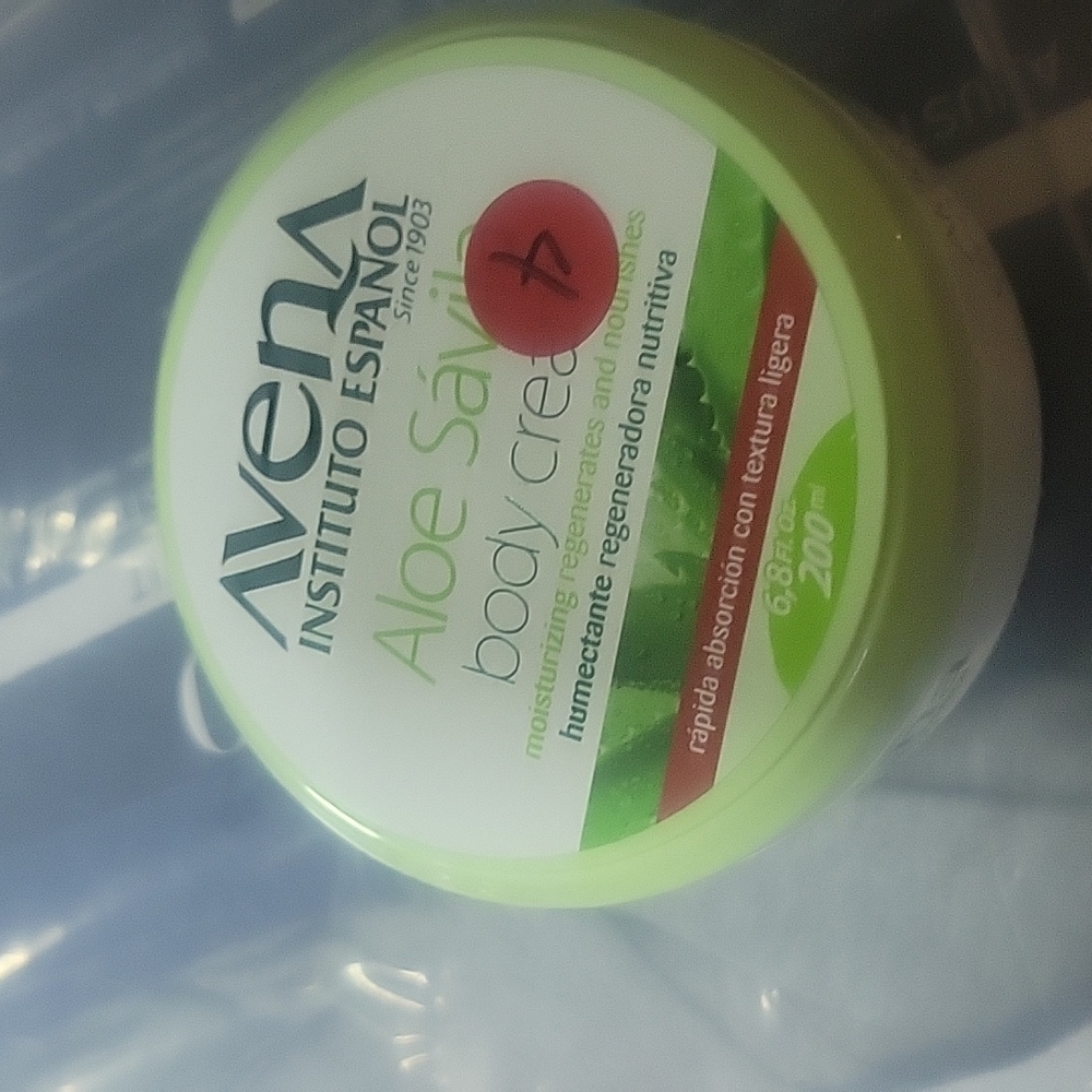 Aloe body cream
